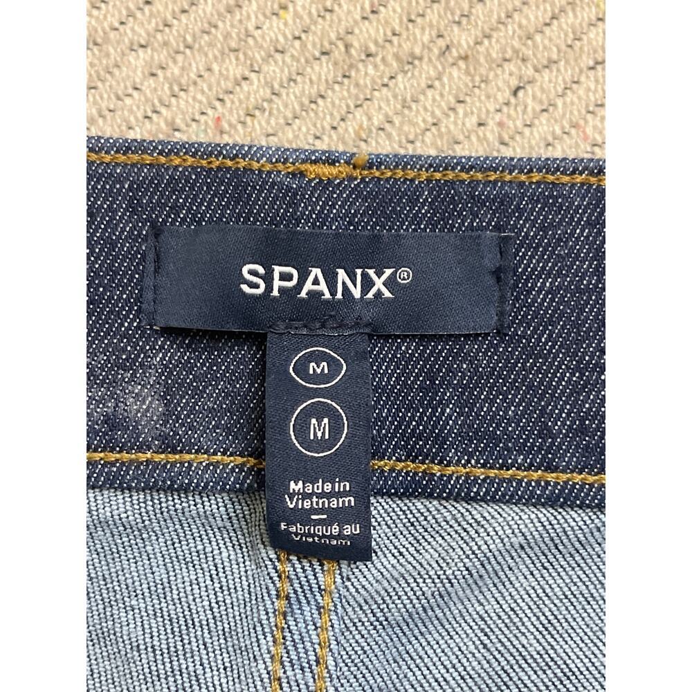SPANXshape Original EveryWear High-rise flare pull-on Raw Indigo Jeans, size M - Picture 3 of 12